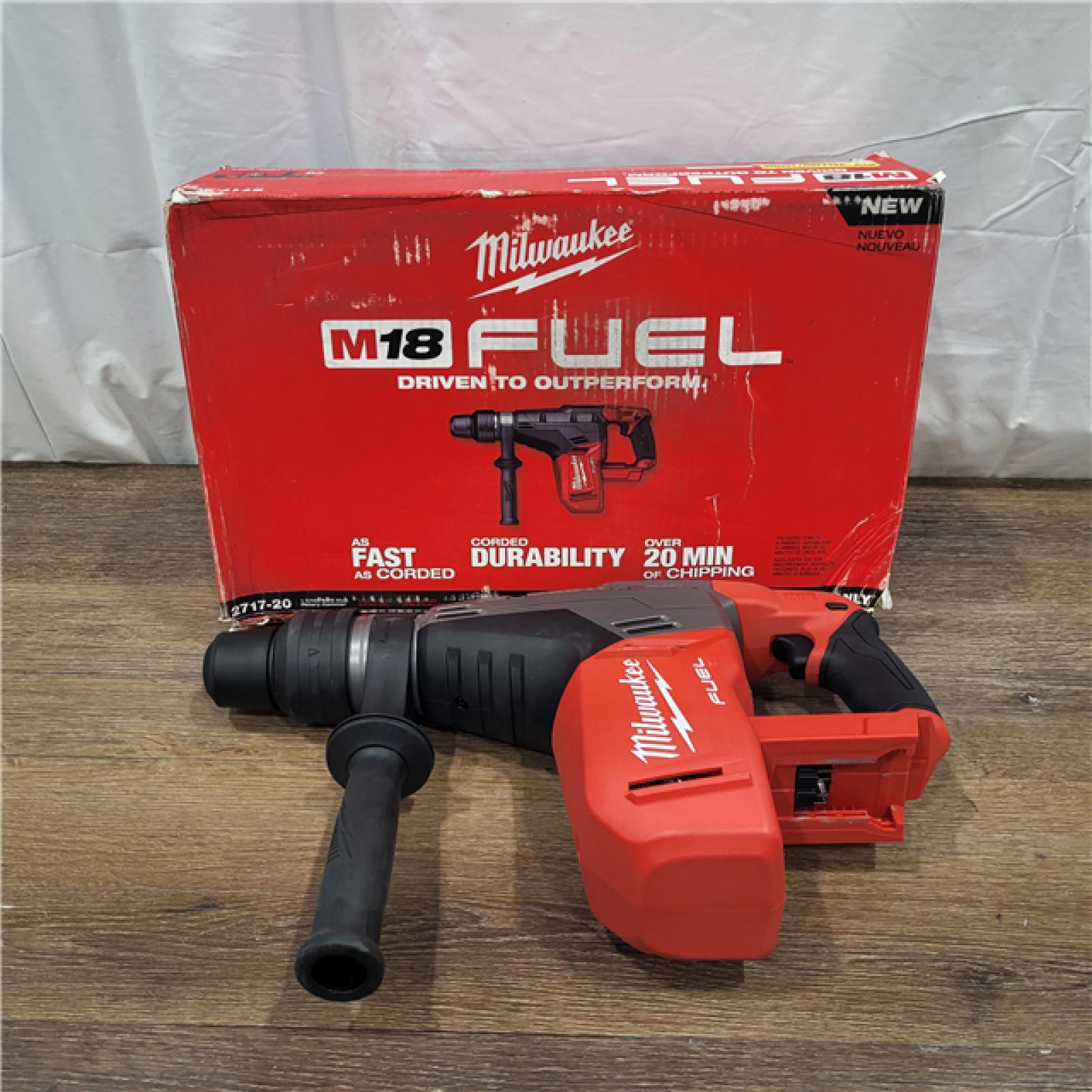 AS-IS M18 FUEL 18V Lithium-Ion Brushless Cordless 1-9/16 in. SDS-Max Rotary Hammer (Tool-Only)