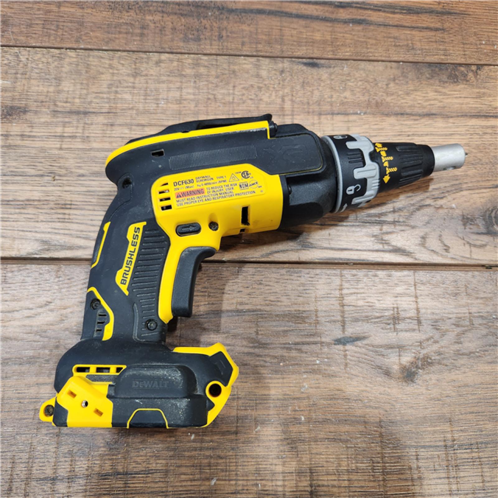 AS-IS DeWalt DCF630B 20V Cordless Brushless Screw Gun (Tool Only)