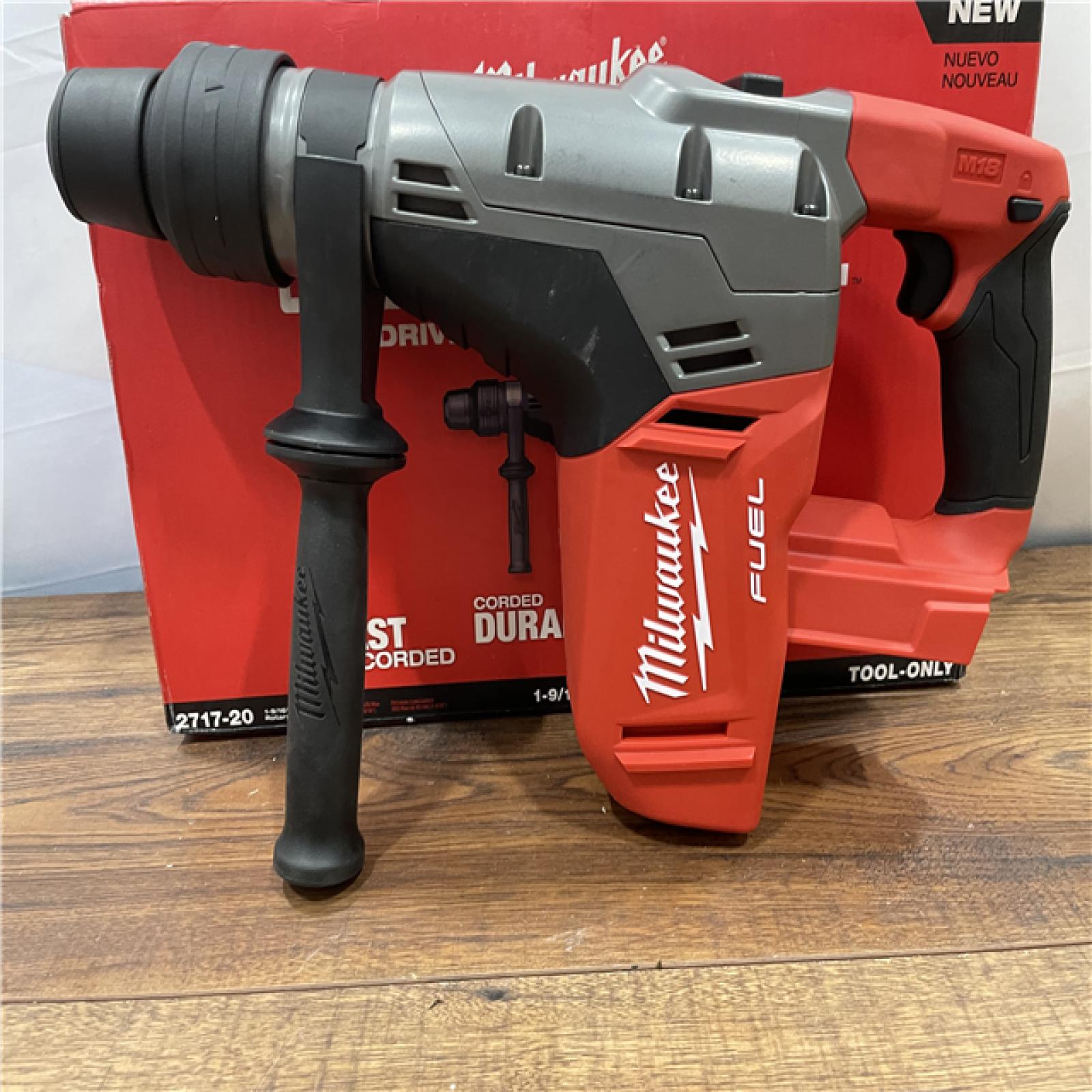 AS-IS Milwaukee 18V M18 FUEL Lithium-Ion Brushless Cordless  SDS-Max Rotary Hammer