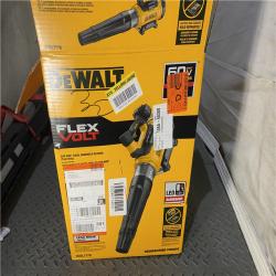 Houston location AS-IS DEWALT FLEXVOLT 60V MAX 160 MPH 760 CFM Brushless Cordless Battery Powered Blower (Tool-Only)