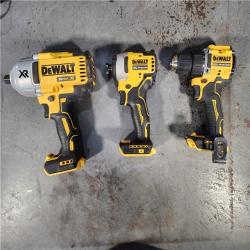 HOUSTON LOCATION - AS-IS DEWALT 3 TOOL COMBO KIT W/ (2) BATTERY & CHARGER