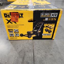 AS-IS DEWALT 20-Volt MAX 21.5 in. Lithium-Ion Battery Powered Walk Behind Push Mower