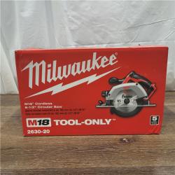 AS-IS Milwaukee 2630-20 M18 Cordless 6-1/2 Circular Saw Bare Tool Only - All