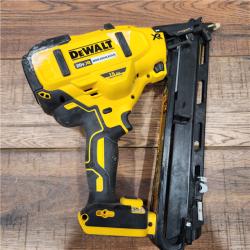 AS-IS DEWALT 20V MAX XR 15 Ga. Cordless 34 Deg Nailer 20 V