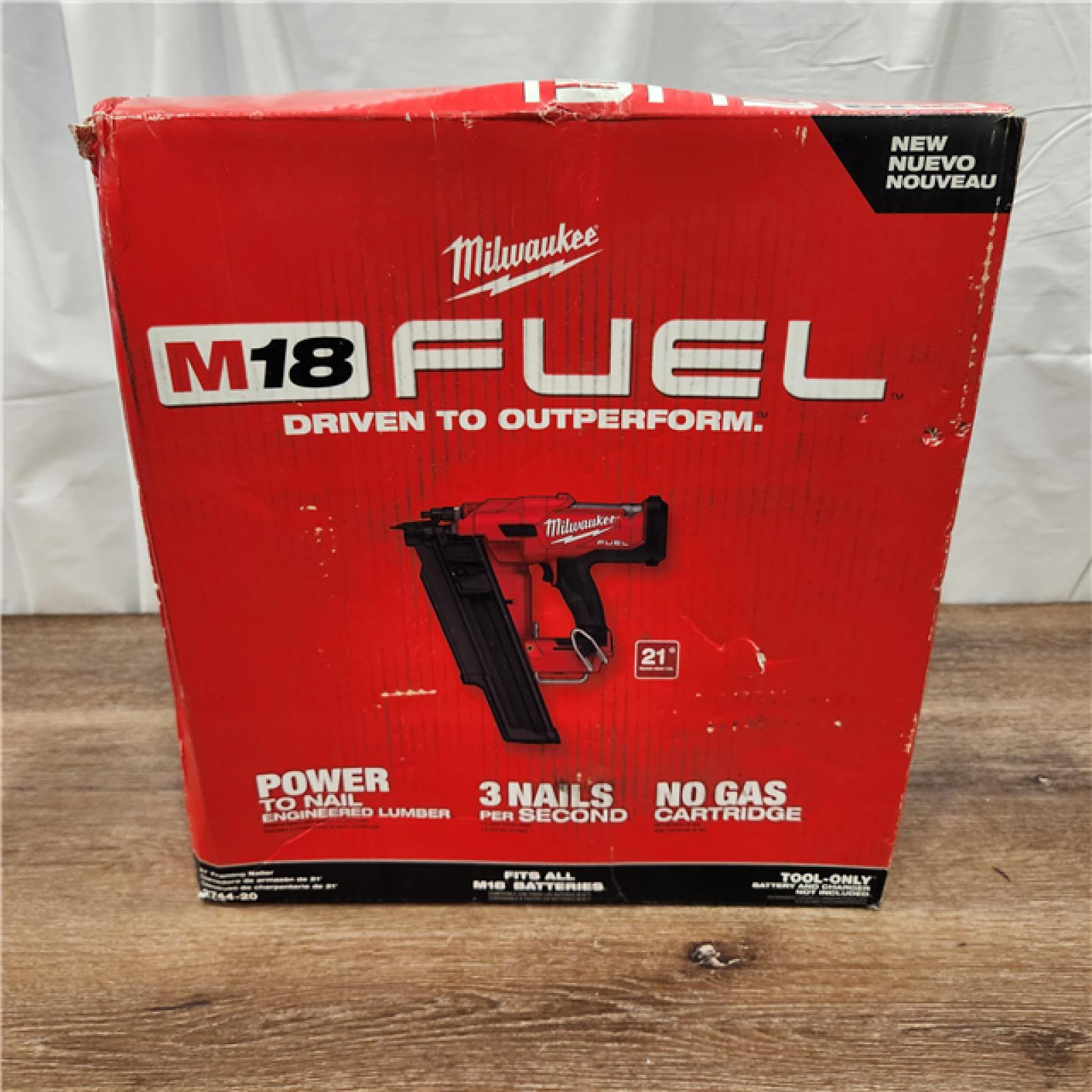 AS-IS M18 FUEL 3-1/2 in. 18-Volt 21-Degree Lithium-Ion Brushless Cordless Framing Nailer (Tool-Only)