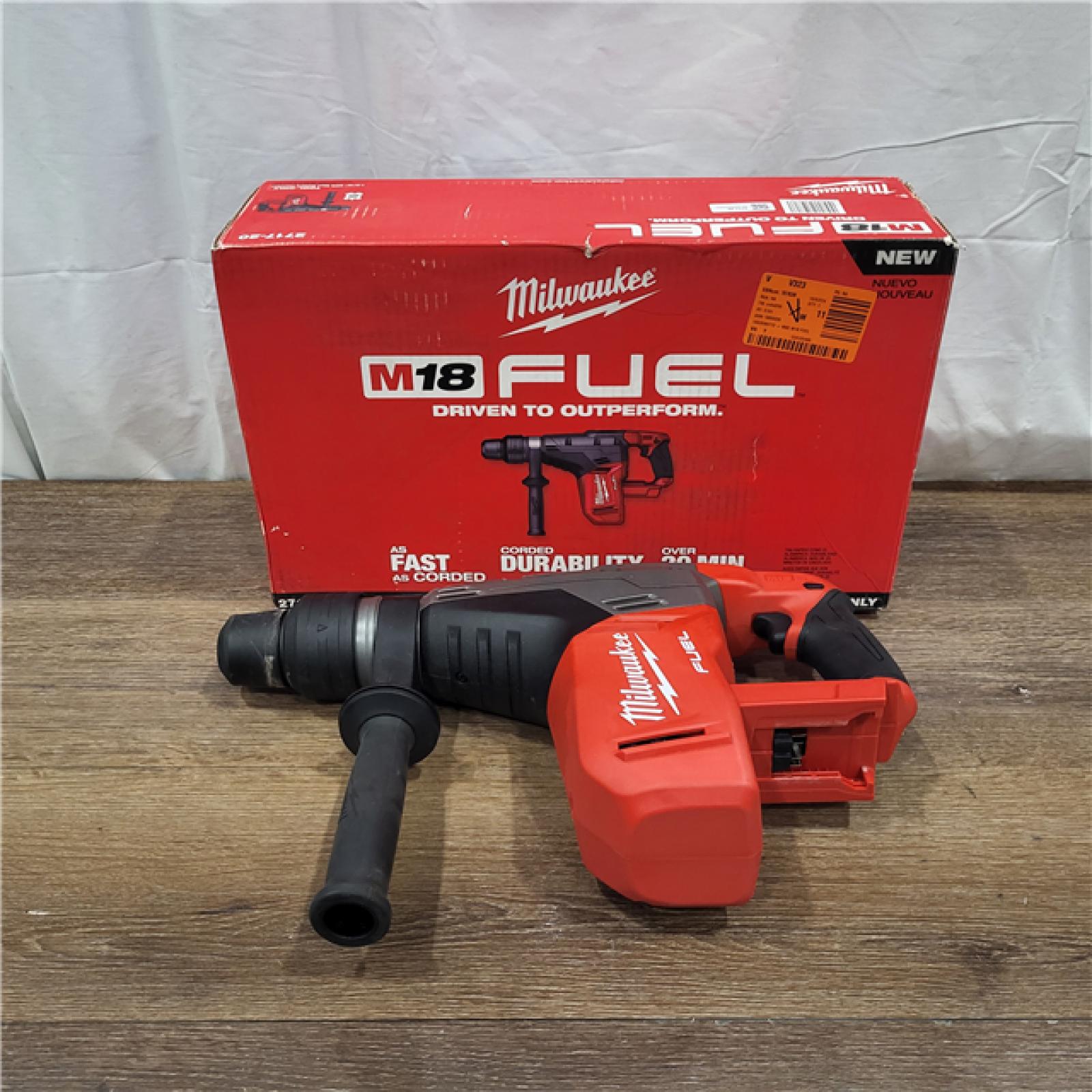 AS-IS M18 FUEL 18V Lithium-Ion Brushless Cordless 1-9/16 in. SDS-Max Rotary Hammer (Tool-Only)