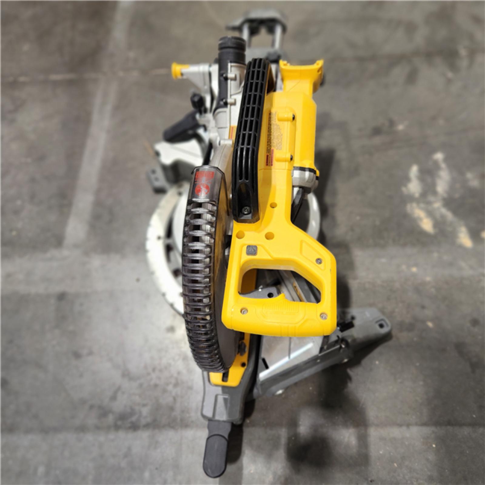 As-Is  DEWALT 60V Lithium-Ion Brushless Cordless 12 in. Sliding Miter Saw (Tool Only)