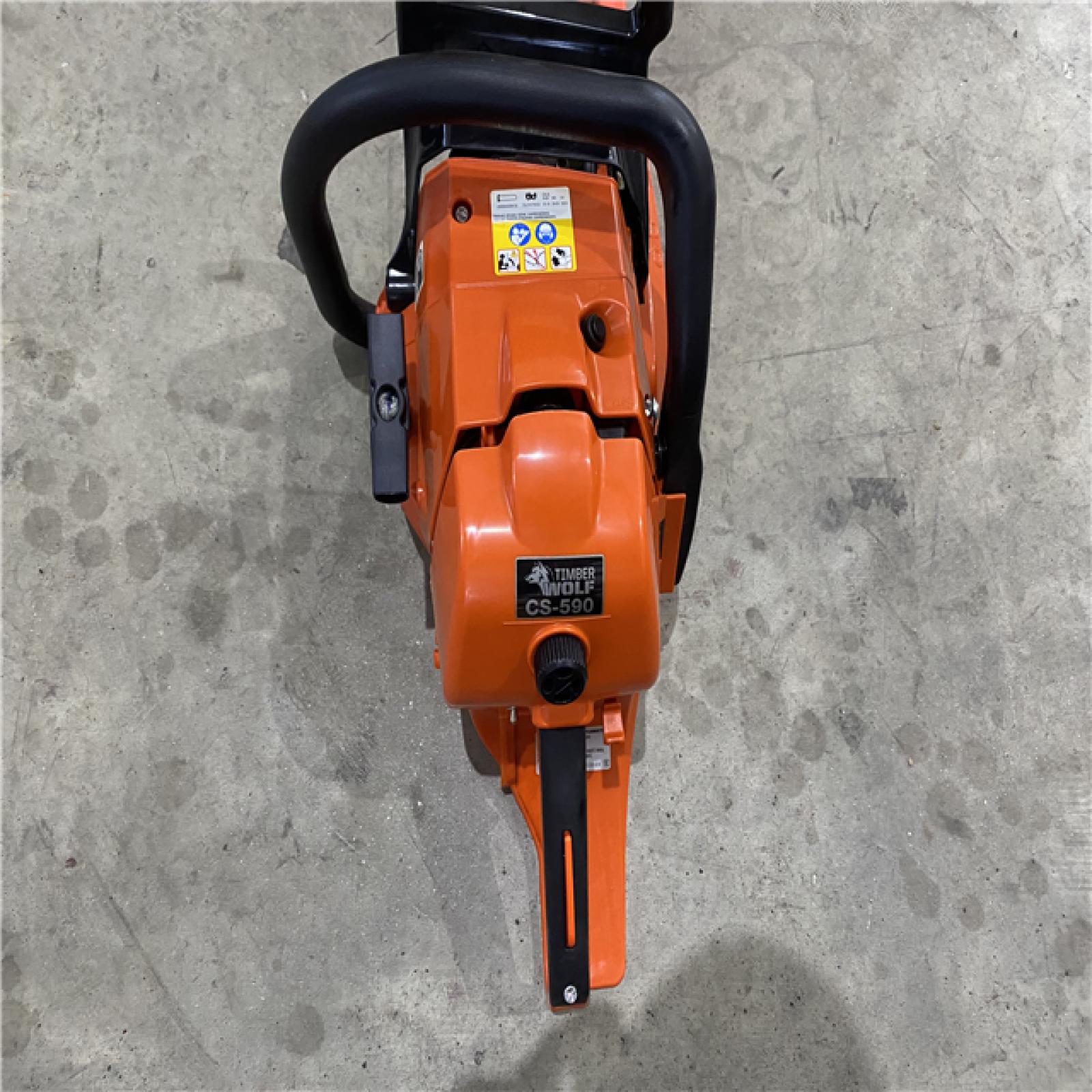 Houston location AS-IS ECHO 20 in. 59.8 Cc Gas 2-Stroke Rear Handle Timber Wolf Chainsaw