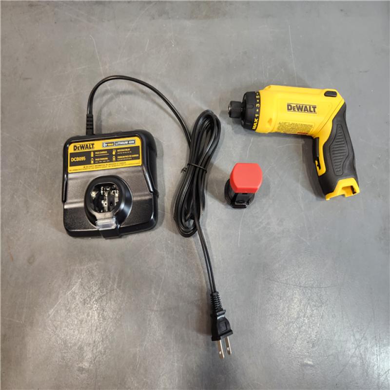 AS IS DEWALT 8 Volt MAX Lithium Ion Cordless Gyroscopic