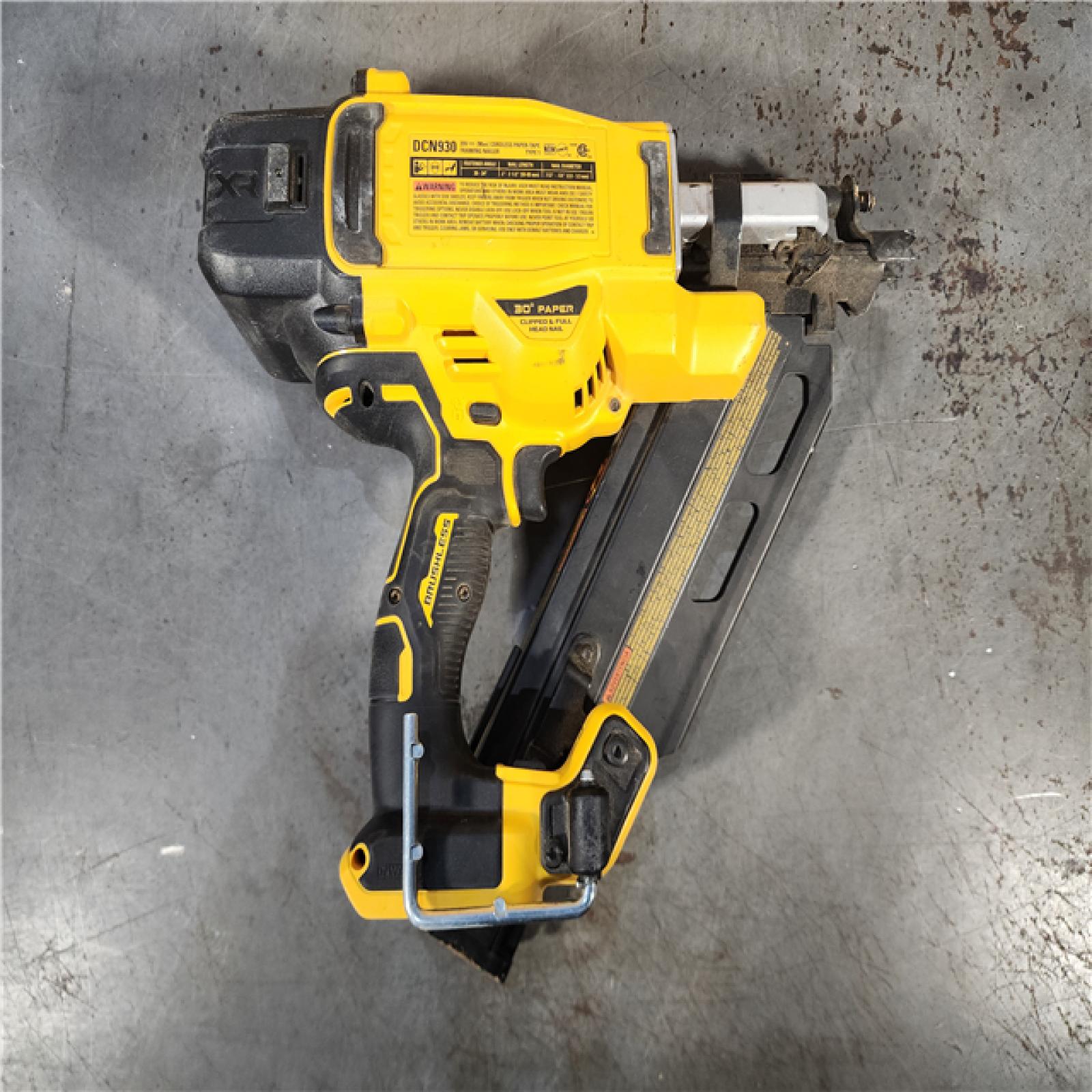 HOUSTON LOCATION - AS-IS DEWALT 20-Volt 30Â° Cordless Framing Nailer (Tool-Only)