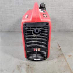 HOUSTON LOCATION - AS-IS 1500-Watt Recoil Start Gasoline Powered Ultra-Light Inverter Generator with 60cc OHV Engine and CO Sensor Shutdown