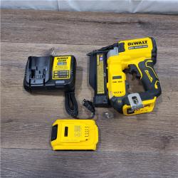 AS-IS DEWALT ATOMIC 20V MAX Lithium Ion Cordless 23 Gauge Pin Nailer Kit with 2.0Ah Battery and Charger