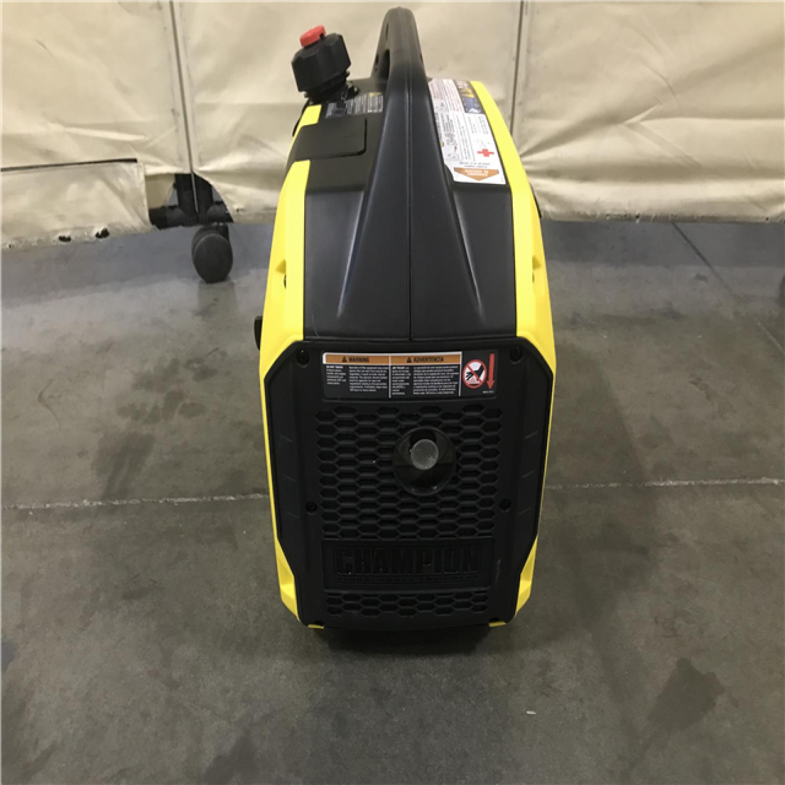 California AS-IS Champion Power Equipment 2500-Watt Recoil Start Ultra-Light Portable Gas and Propane Powered Dual Fuel Inverter Generator with CO Shield