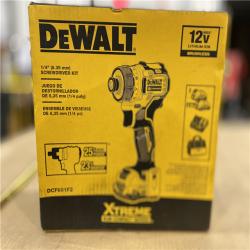 NEW! - Dewalt DCF601F2 12V Max Brushless Screwdriver Kit