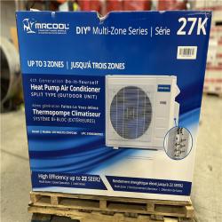 DALLAS LOCATION - MRCOOL 27K HEAT PUMP AIR CONDITIONER PALLET - (2 UNITS)