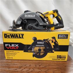 AS-IS DEWALT FLEXVOLT 60V MAX Cordless Brushless 7-1/4 in. Wormdrive Style Circular Saw (Tool Only)