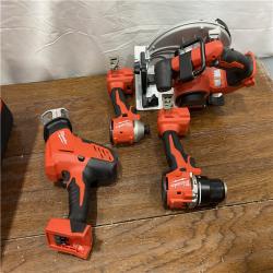 AS-ISM18 18-Volt Lithium-Ion Brushless Cordless Combo Kit (4-Tool) with 2-Batteries, 1-Charger and Tool Bag