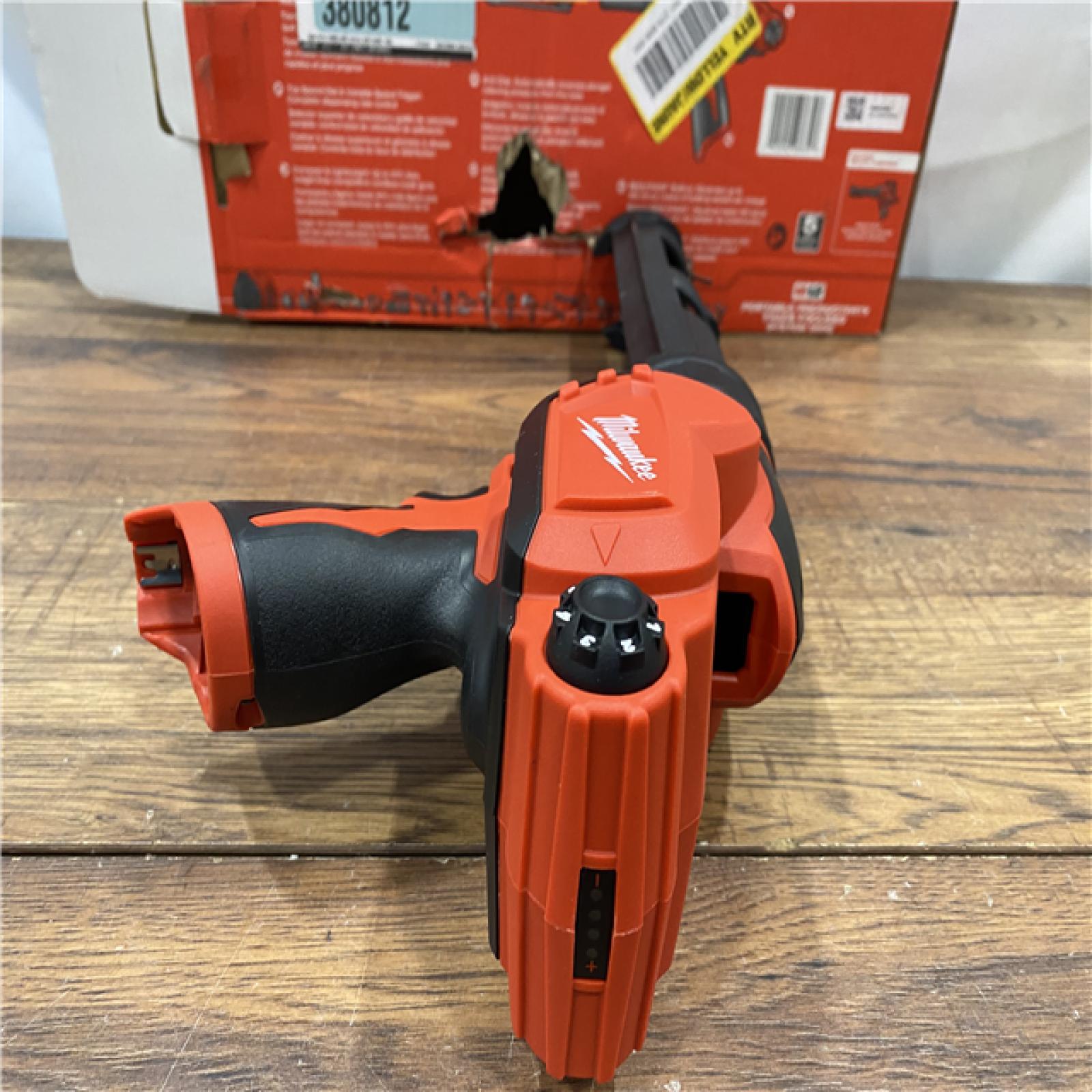 AS IS Milwaukee 2441-20 M12 12V Cordless 10oz Caulk and  (Tool Only)