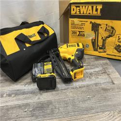 AS-IS DeWalt DCN660D1 20V 16 Gauge Cordless Angled Finish Nailer Kit W/ 2Ah Battery