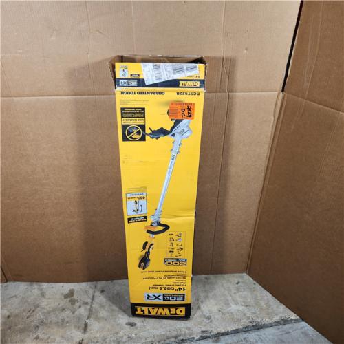 Houston location- AS-IS DEWALT 20V MAX 14 in. Brushless Cordless Battery Powered Foldable String Trimmer (Tool Only)