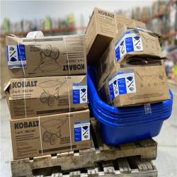 DALLAS LOCATION - Kobalt 7-cu ft 2 Wheel High-density Poly Push Wheelbarrow PALLET -(6 UNITS)