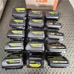 HOUSTON LOCATION - AS-IS RYOBI BATTERY PACK QTY - 15