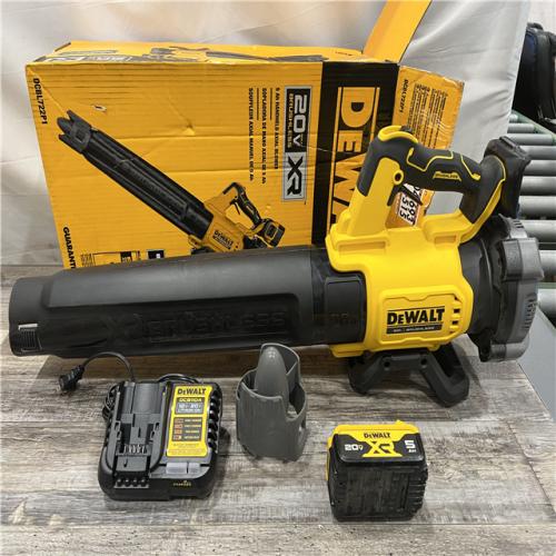 AS-IS DEWALT 20V MAX Brushless Cordless Handheld Axial Leaf Blower Kit