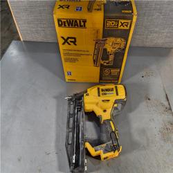 HOUSTON LOCATION - AS-IS DEWALT 20V MAX XR 16-Gauge Lithium-Ion Cordless Finish Nailer (Tool Only)