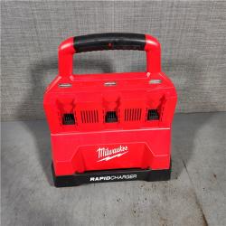 HOUSTON LOCATION - AS-IS Milwaukee M18 Packout Six Bay Rapid Charger (TOOL ONLY)