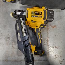 HOUSTON LOCATION - AS-IS DEWALT 20-Volt 21Â° Cordless Framing Nailer Kit with 6.0 Ah Lithium-Ion Battery and Charger