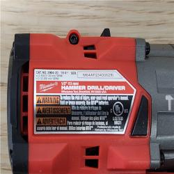 Phoenix Location Appears NEW Milwaukee M18 FUEL 18V Lithium-Ion Brushless Cordless 1/2 in. Hammer Drill Driver Kit with Two 5.0 Ah Batteries and Hard Case