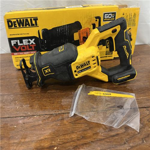 AS-ISDeWalt DCS389B FLEXVOLT 60V MAX Cordless Brushless Reciprocating Saw (Tool-Only)