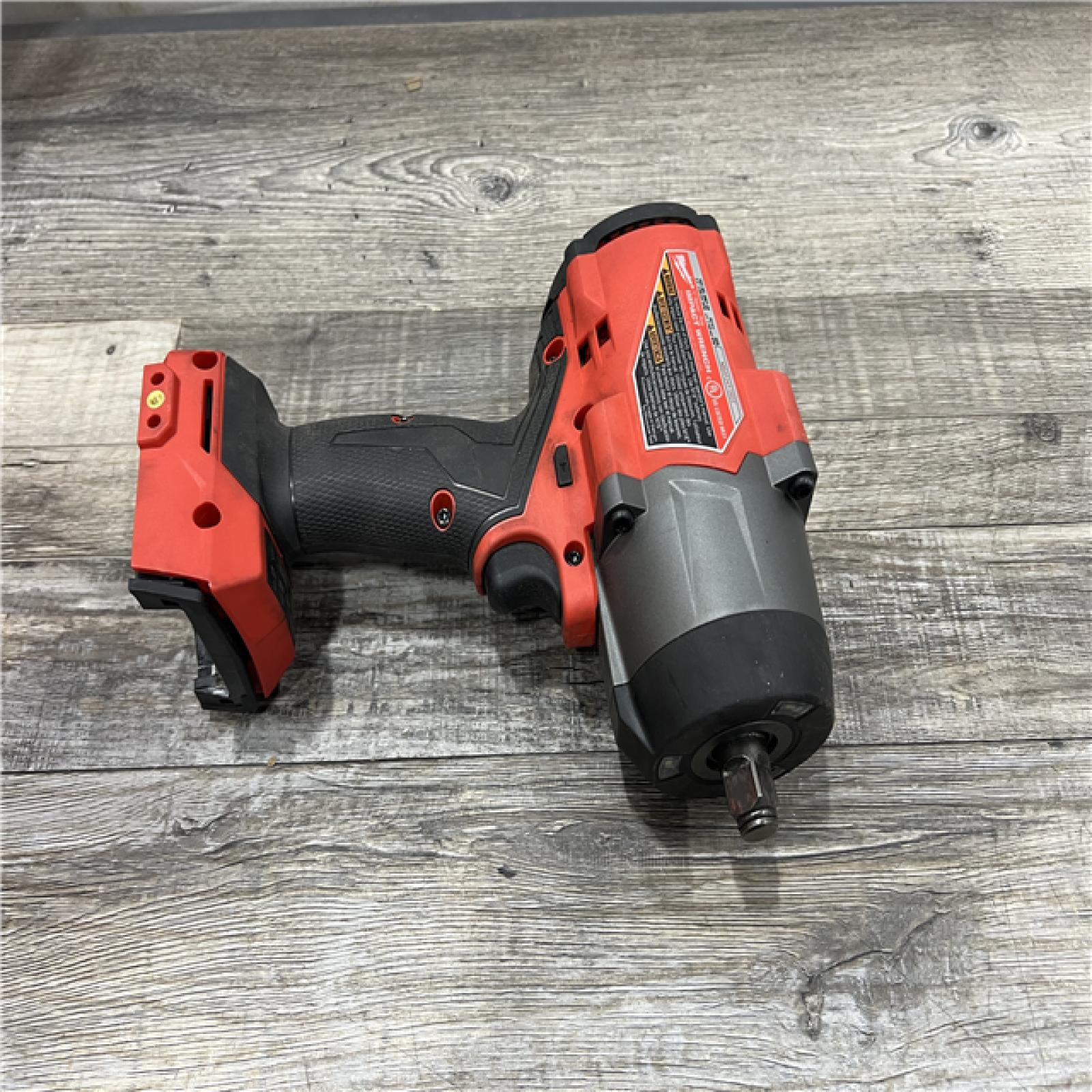 AS-IS Milwaukee M18 FUEL 18V Lithium-Ion Brushless Cordless 1/2 in. Impact Wrench with Friction Ring (Tool-Only)