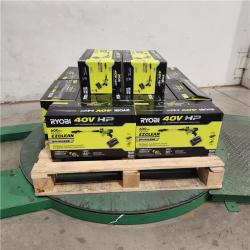 Dallas Location - NEW- RYOBI 40V HP Brushless EZClean 600 PSI 0.7 GPM Cordless Battery Cold Water Power Cleaner with 2.0 Ah Battery and Charger(Lot Of 14) Of