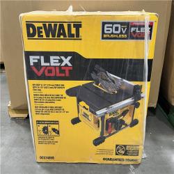 AS-IS Dewalt - DCS7485B - DeWALT DCS7485B FLEXVOLT 60-Volt 8-1/4-Inch Adjustable Table Saw - Bare Tool