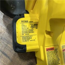 AS-IS DEWALT 20V MAX Brushless Cordless Compact 12 Chainsaw (Tool Only)