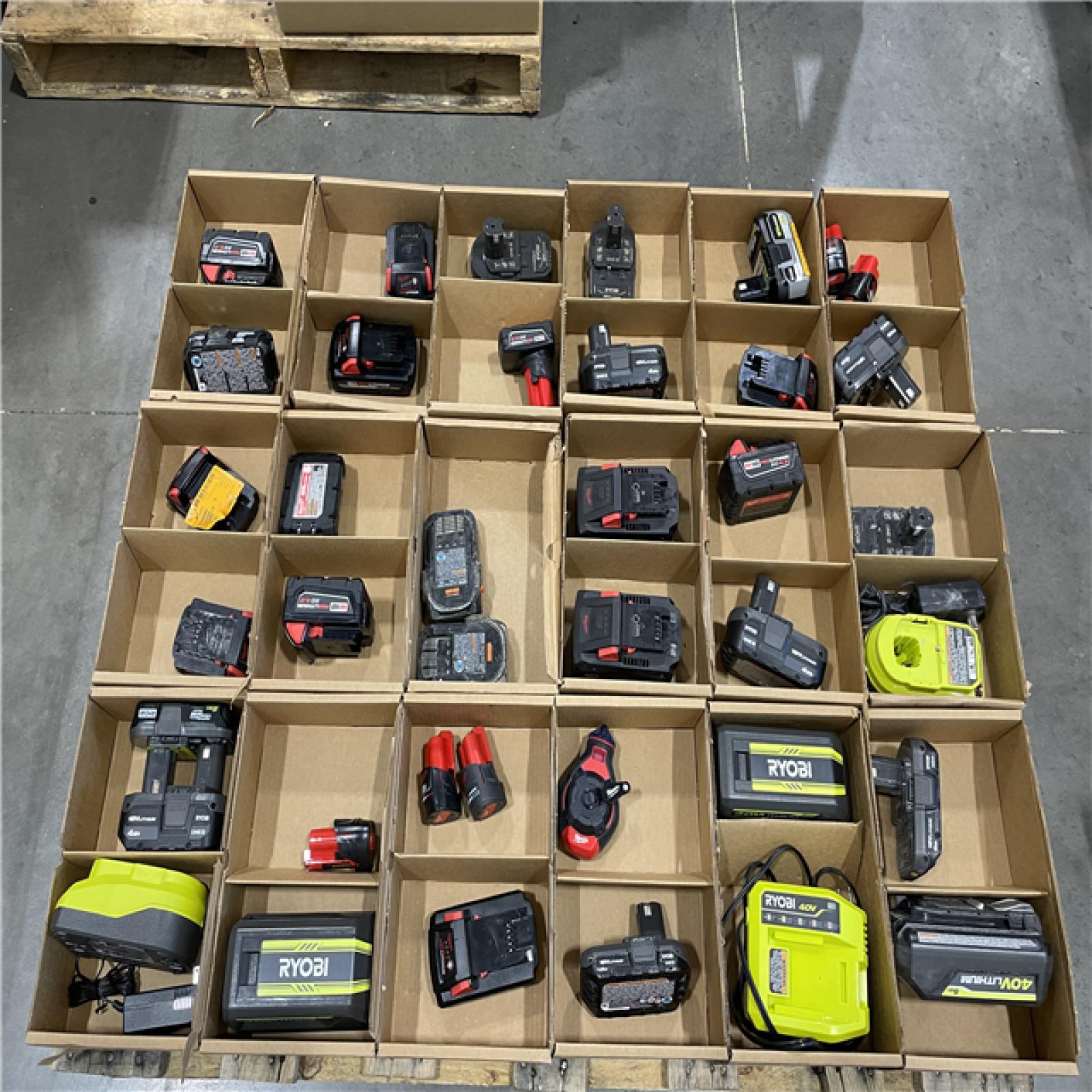 DALLAS LOCATION - AS-IS BATTERY PALLET