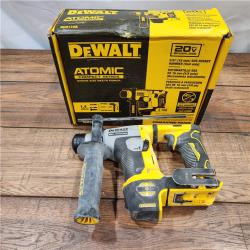 AS-IS Dewalt DCH172B MAX Atomic 20V 5/8 Inch Brushless Cordless SDS Plus Rotary Hammer (Tool Only)