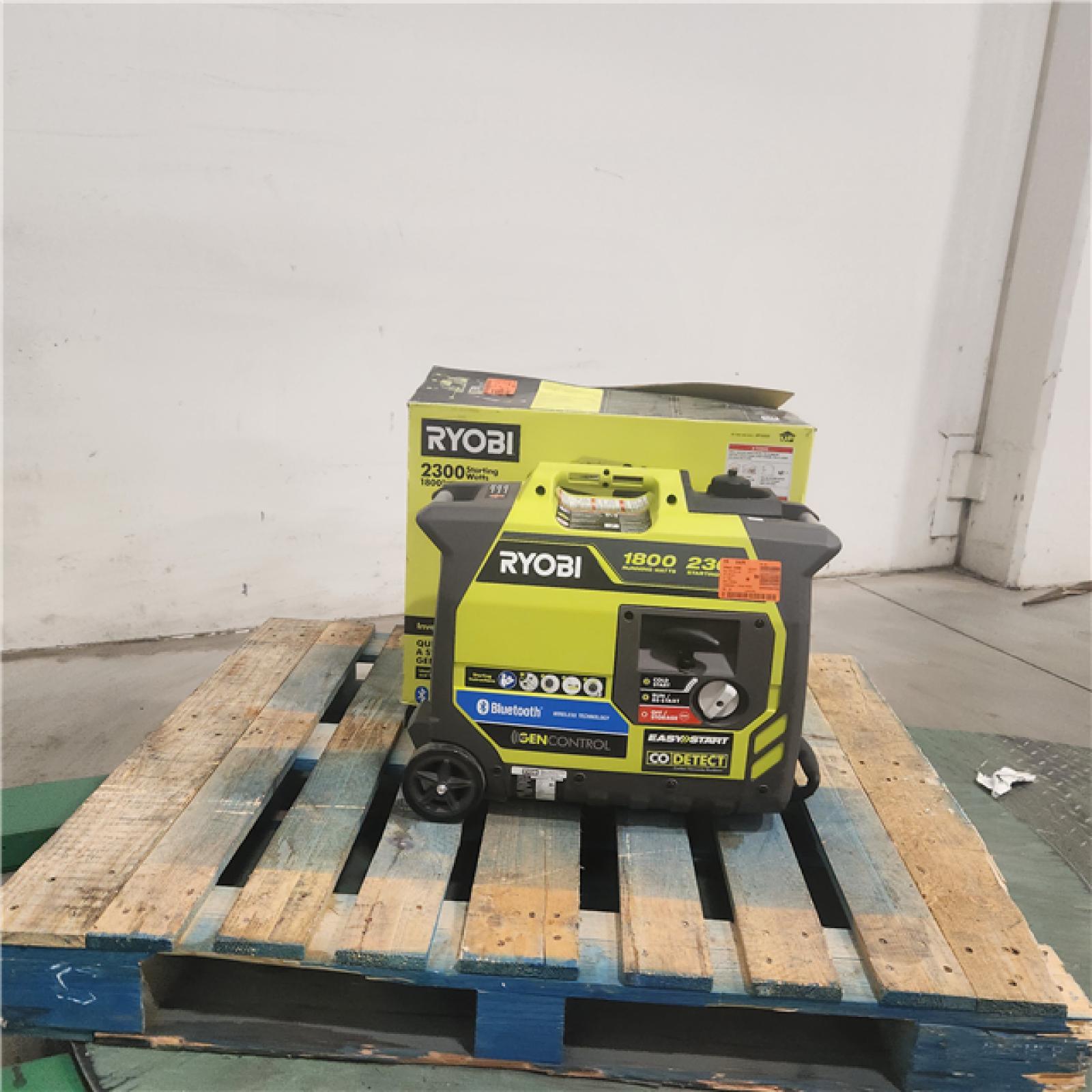 Dallas Location - As-Is Ryobi 2300-Watt Bluetooth Inverter Generator(Lot Of 2)