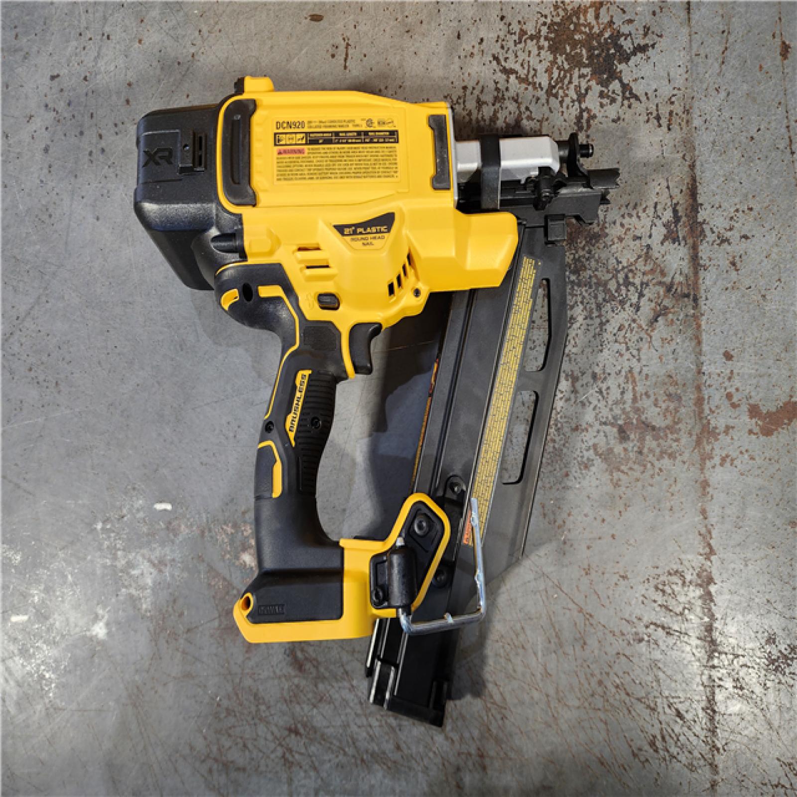 HOUSTON LOCATION - AS-IS DEWALT 20-Volt 21Â° Cordless Framing Nailer (Tool-Only)