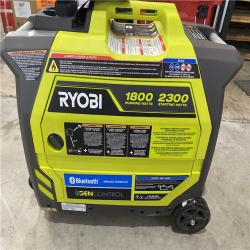 Houston location AS-IS RYOBI  2,300-Watt Recoil Start Bluetooth Super Quiet Gasoline Powered Digital Inverter Generator with CO Shutdown Sensor