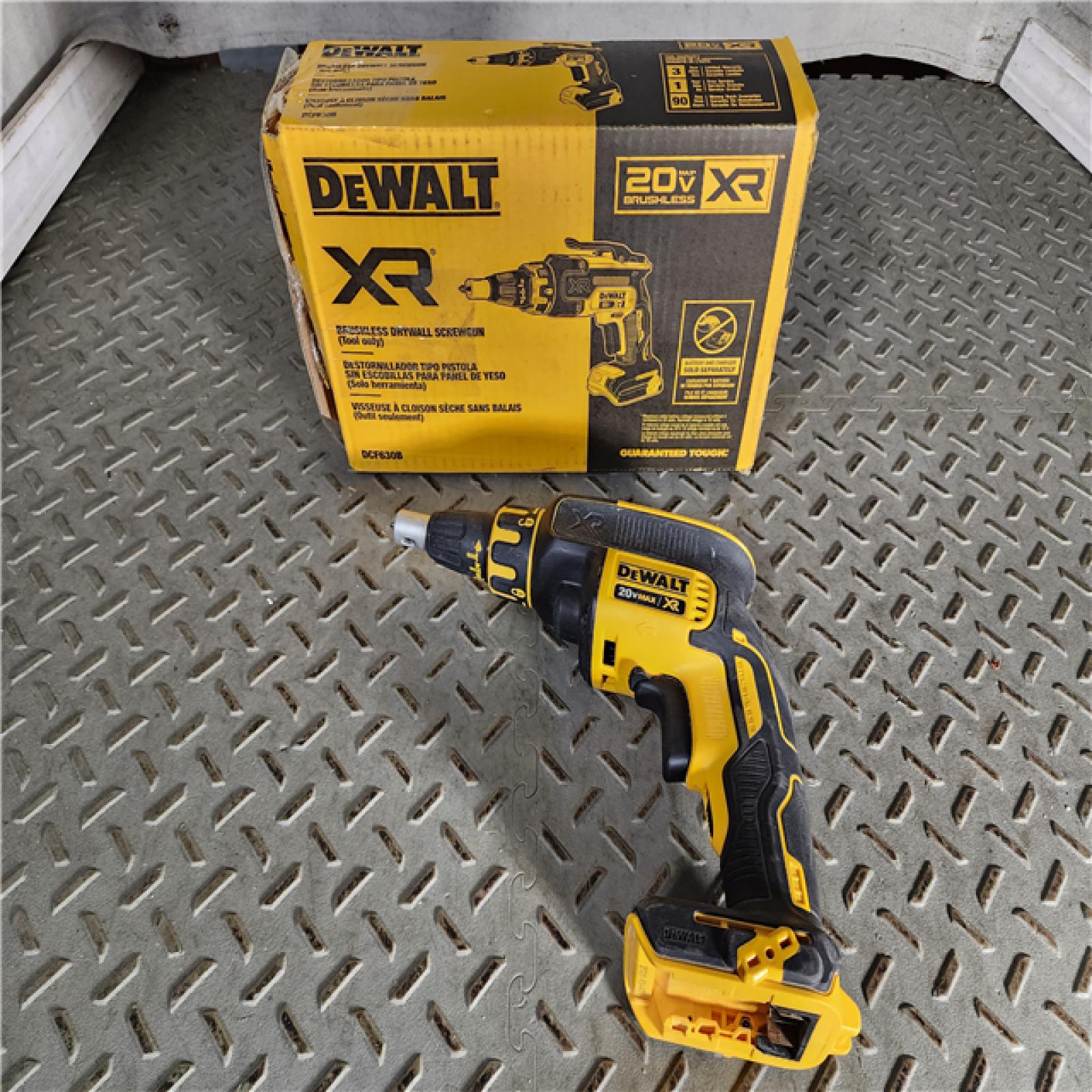 HOUSTON LOCATION - AS-IS DeWalt DCF630B 20V Cordless Brushless Screw Gun (Tool Only)