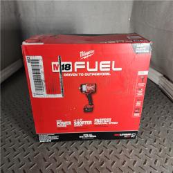 HOUSTON LOCATION - AS-IS Milwaukee M18 1/2 in. Cordless Brushless High Torque Impact Wrench Kit (Battery & Charger)