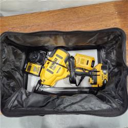 AS-IS DEWALT 20V MAX XR 15 Ga. Cordless 34 Deg Nailer 20 V