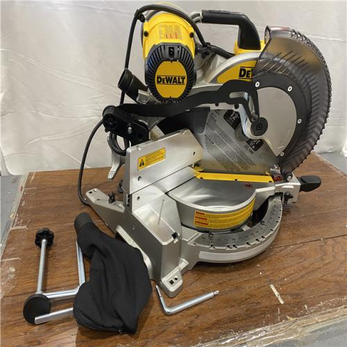 AS-ISDeWalt 15 Amp Corded 12 in. Compound Double Bevel Miter Saw