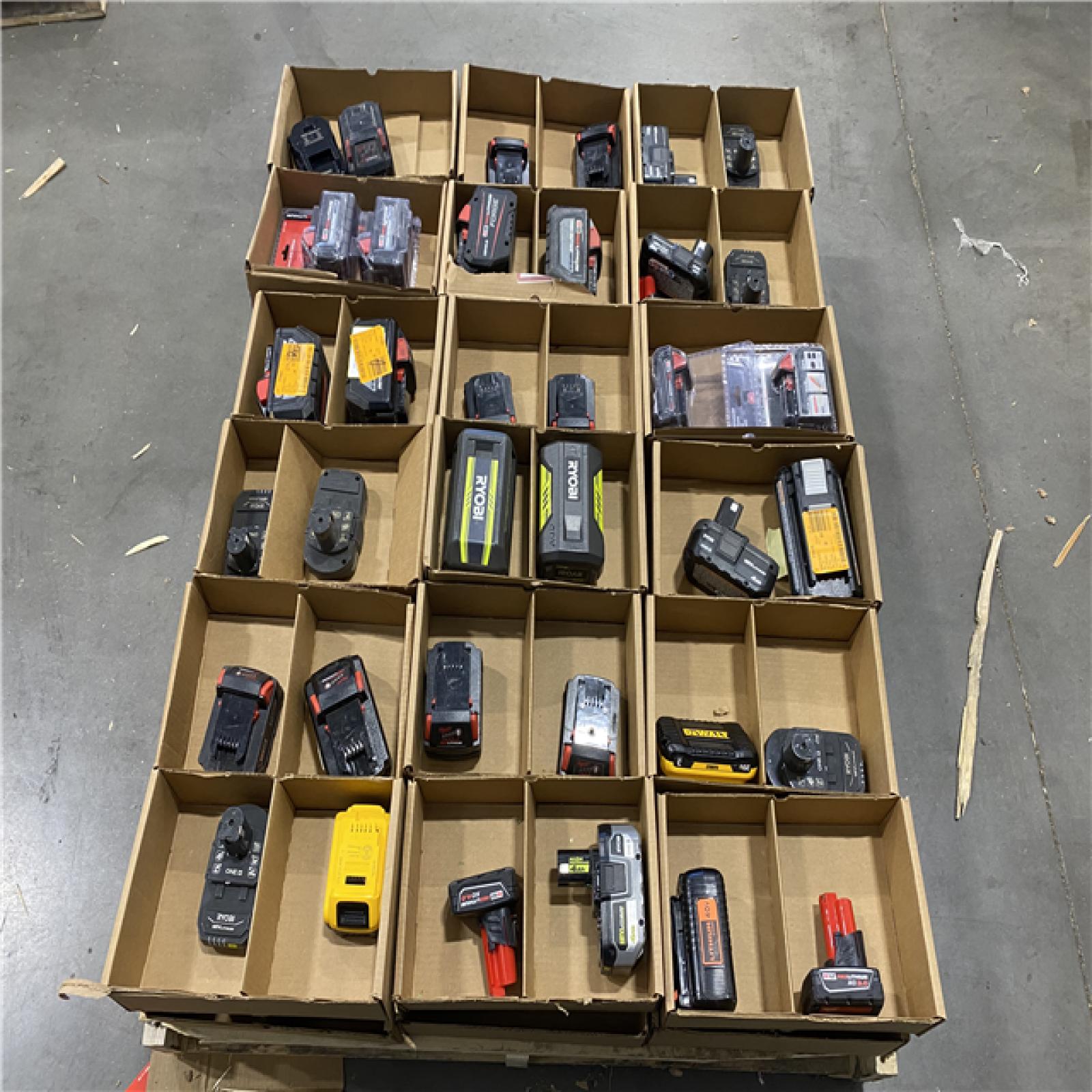 DALLAS LOCATION- AS-IS BATTERY PALLET