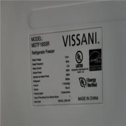 California AS-IS Vissani Refrigerator/ Freezer