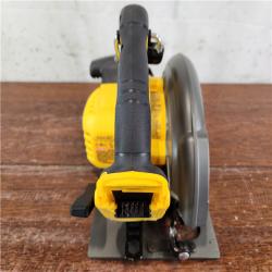 AS-IS DeWalt FLEXVOLT 60V MAX Cordless Brushless 7-1/4 in. Circular Saw with Brake (Tool Only)