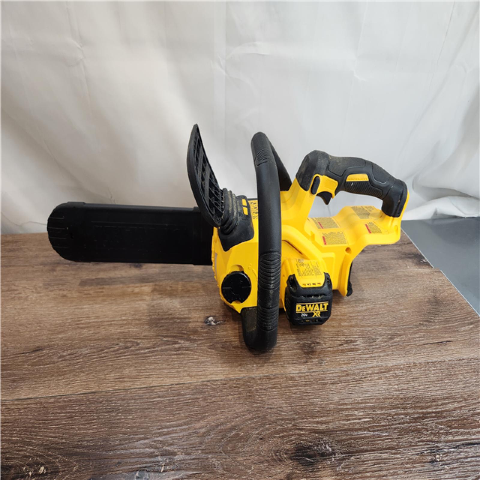 AS-IS DEWALT 20V MAX Brushless Cordless 12in. Chainsaw Kit