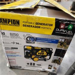 Dallas Location - As-Is Champion Power Equipment 7850/6250-Watt Gasoline Portable Generator-Appears Like New Condition